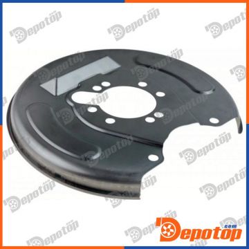 Déflecteur, disque de frein gauche arrière pour MITSUBISHI | HTO-MS-006